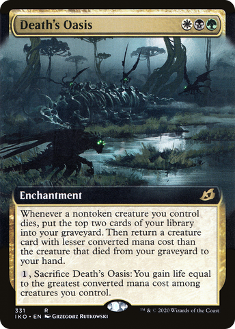 {R} Death's Oasis (Extended Art) [Ikoria: Lair of Behemoths][IKO 331]
