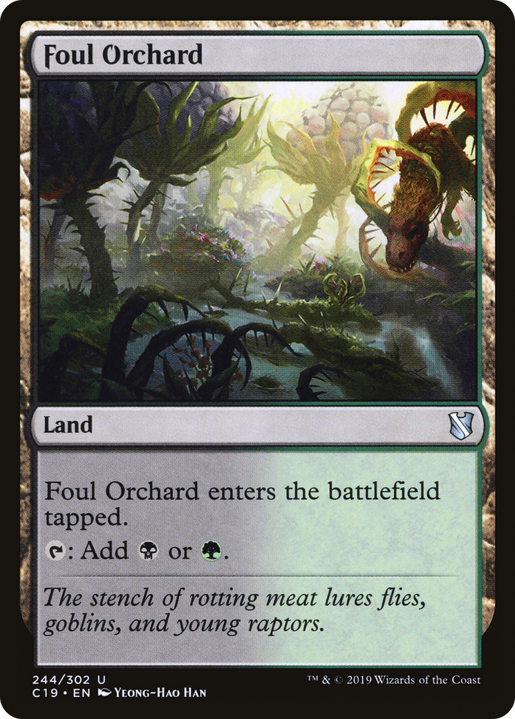 {C} Foul Orchard [Commander 2019][C19 244]