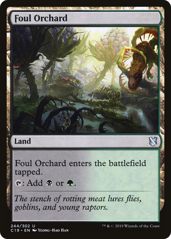 {C} Foul Orchard [Commander 2019][C19 244]