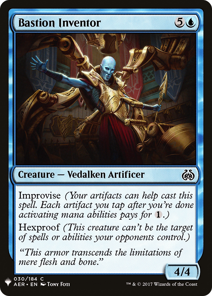 {C} Bastion Inventor [Mystery Booster][LS AER 030]