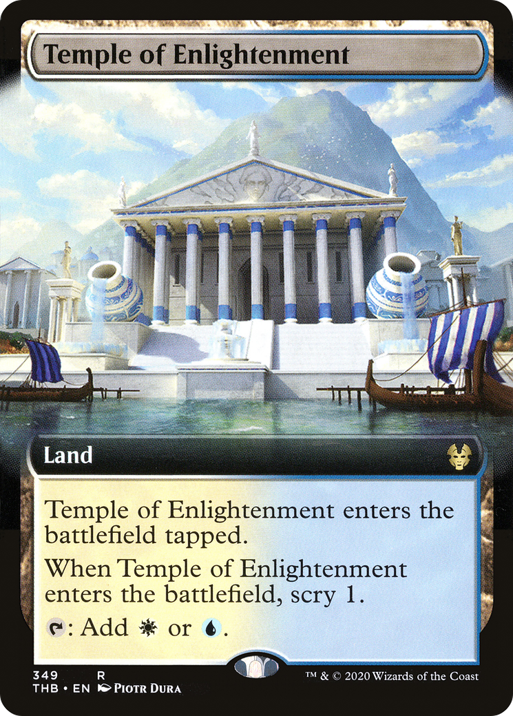 {R} Temple of Enlightenment (Extended Art) [Theros Beyond Death][THB 349]