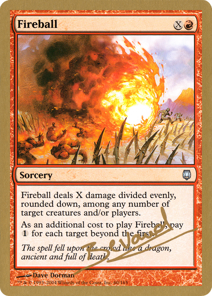 {C} Fireball (Manuel Bevand) [World Championship Decks 2004][GB WC04 MB60]