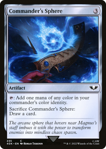 {C} Commander's Sphere [Universes Beyond: Warhammer 40,000][40K 235]