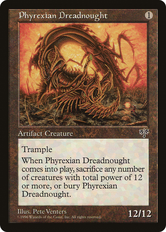 {R} Phyrexian Dreadnought [Mirage][MIR 315]