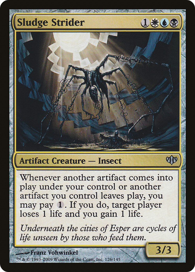 {C} Sludge Strider [Conflux][CON 126]