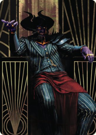 {A} Ob Nixilis, the Adversary 2 Art Card [Streets of New Capenna Art Series][ASNC 071]