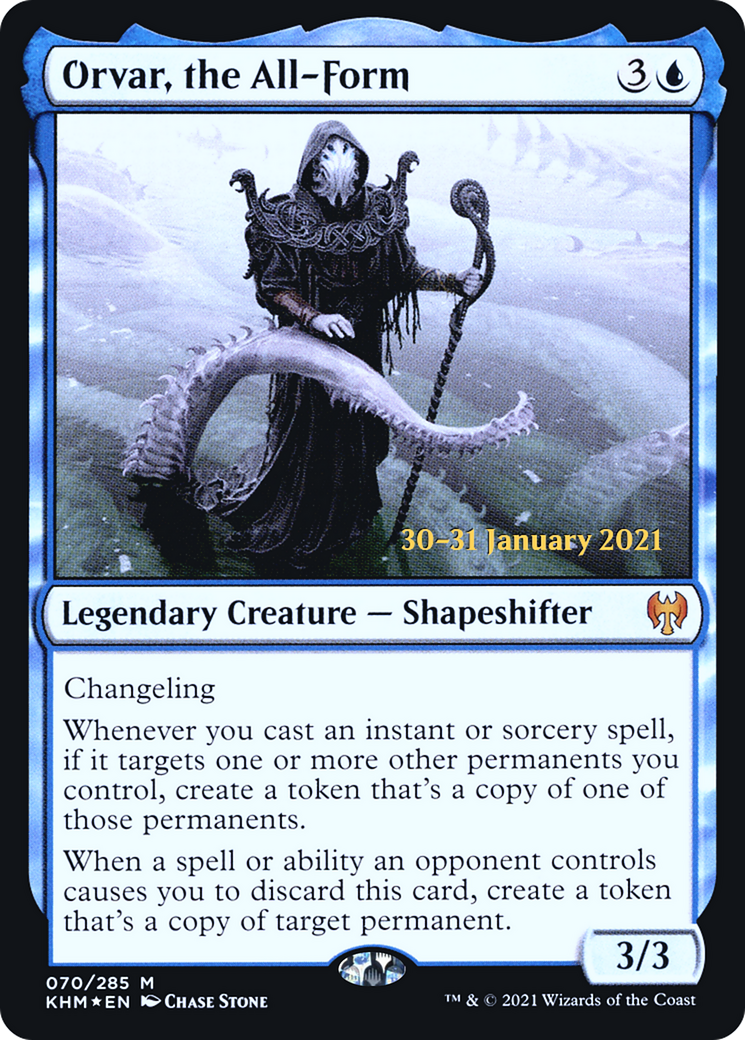 {R} Orvar, the All-Form [Kaldheim Prerelease Promos][PR KHM 070]