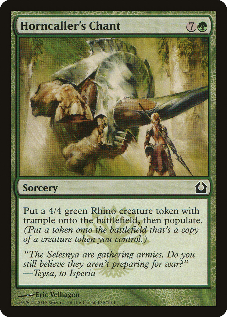 {C} Horncaller's Chant [Return to Ravnica][RTR 128]