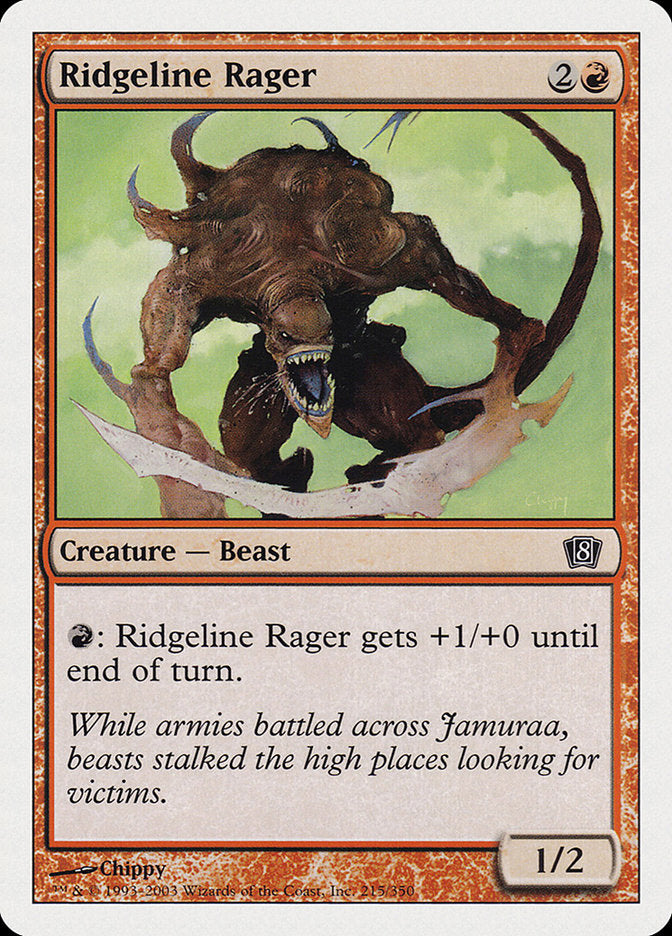 {C} Ridgeline Rager [Eighth Edition][8ED 215]