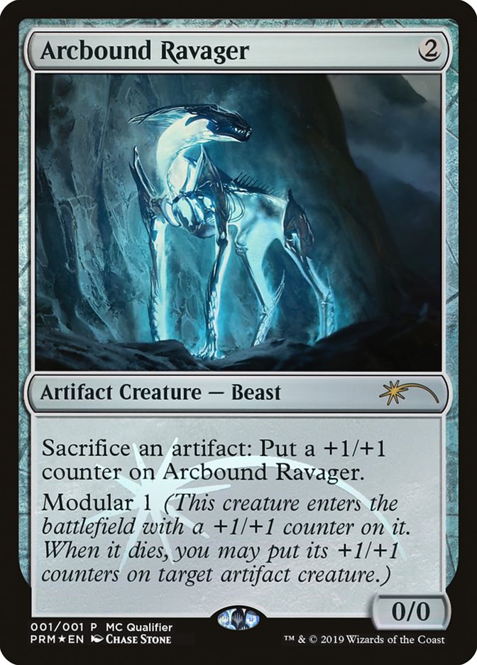 {R} Arcbound Ravager (MC Qualifier) [Pro Tour Promos][PA PRO 2019]