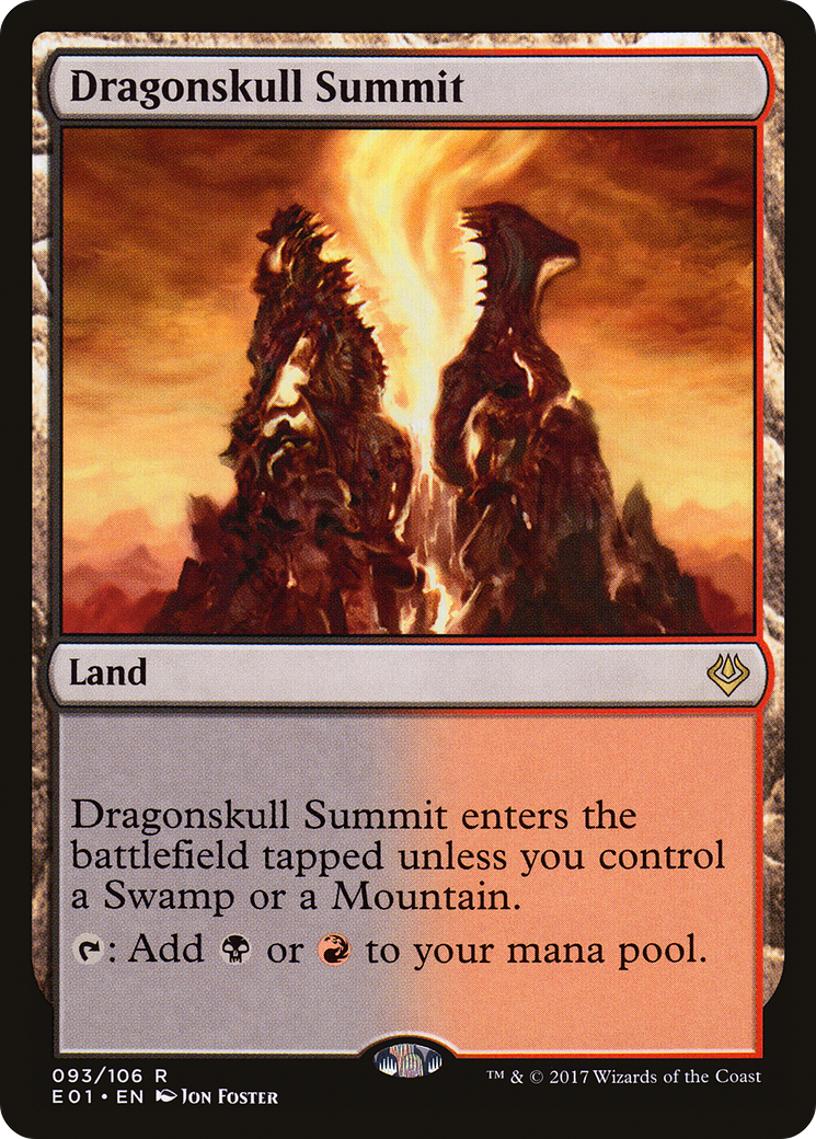{R} Dragonskull Summit [Archenemy: Nicol Bolas][E01 093]