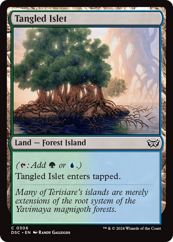 {C} Tangled Islet [Duskmourn: House of Horror Commander][DSC 306]