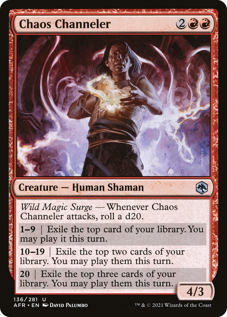 {C} Chaos Channeler [Dungeons & Dragons: Adventures in the Forgotten Realms][AFR 136]