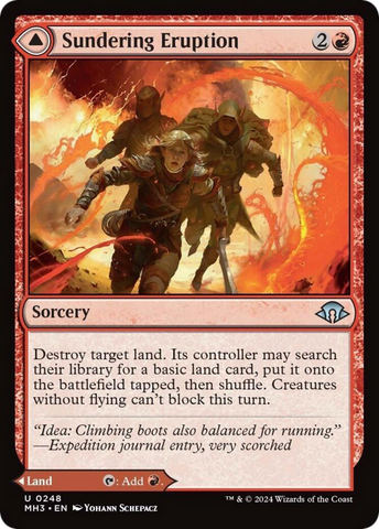 {C} Sundering Eruption // Volcanic Fissure [Modern Horizons 3][MH3 248]