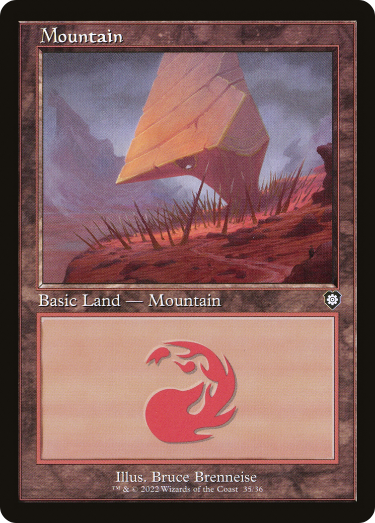 {B}[BRC 035] Mountain (035) (Retro) [The Brothers' War Commander]