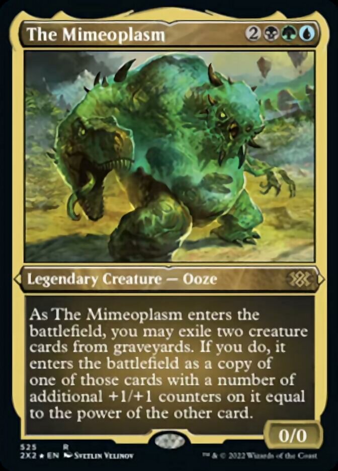 {R} The Mimeoplasm (Foil Etched) [Double Masters 2022][2X2 525]