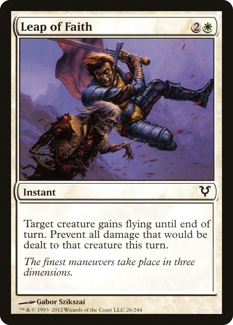 {C} Leap of Faith [Avacyn Restored][AVR 026]