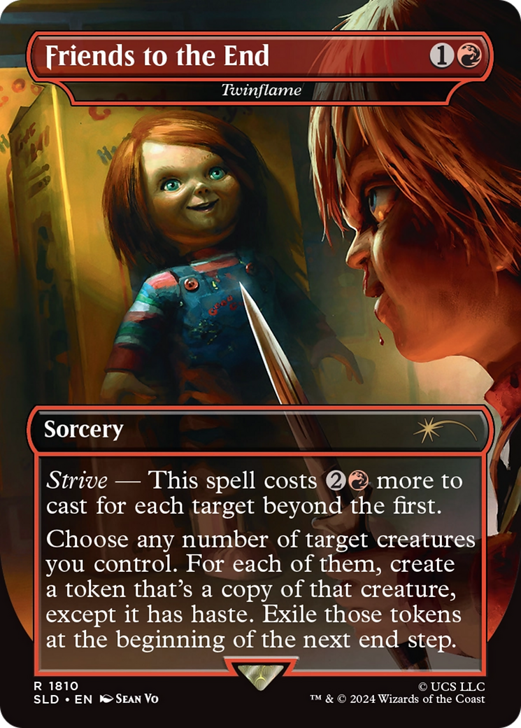 {R} Friends to the End - Twinflame [Secret Lair Drop Series][SLD 1810]