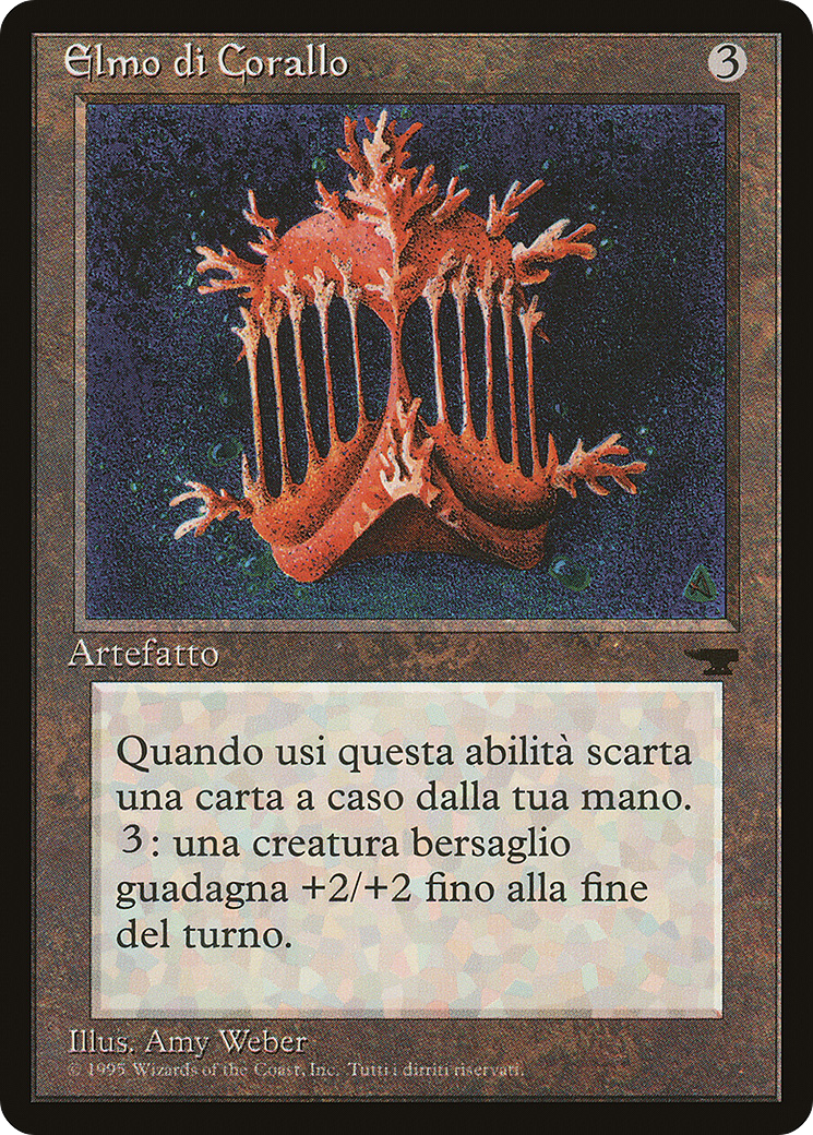 {C} Coral Helm (Italian) - "Elmo di Corallo" [Rinascimento][RIN 113]