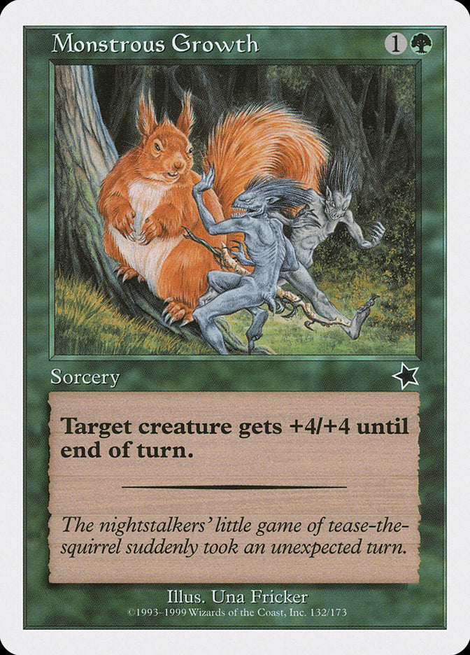 {C} Monstrous Growth [Starter 1999][S99 132]