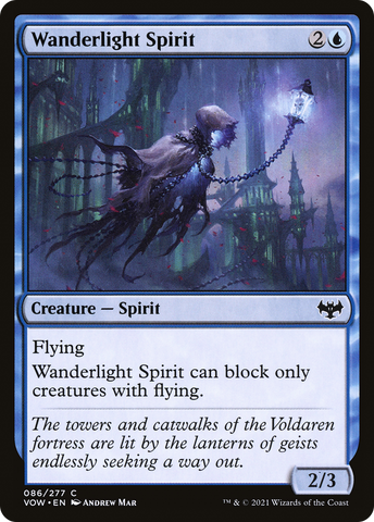 {C} Wanderlight Spirit [Innistrad: Crimson Vow][VOW 086]