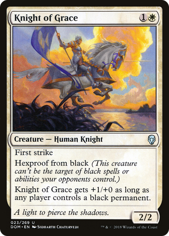 {C} Knight of Grace [Dominaria][DOM 023]