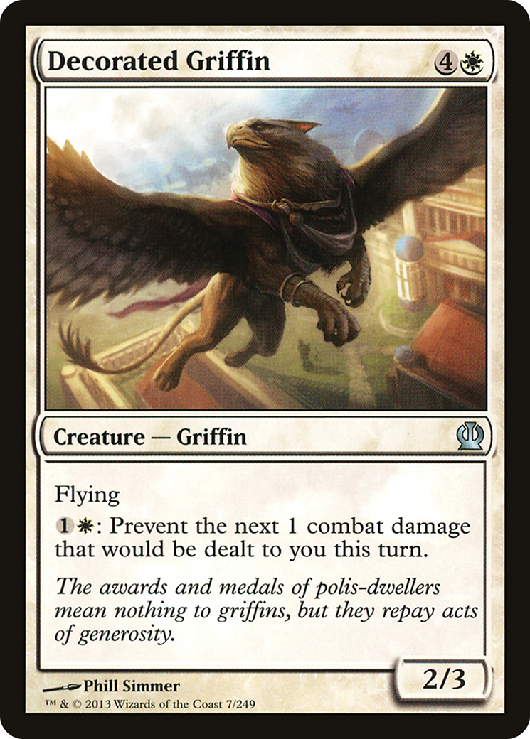 {C} Decorated Griffin [Theros][THS 007]