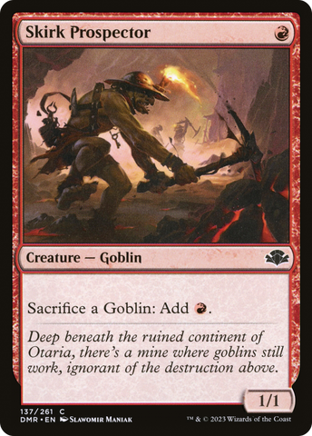 {C} Skirk Prospector [Dominaria Remastered][DMR 137]