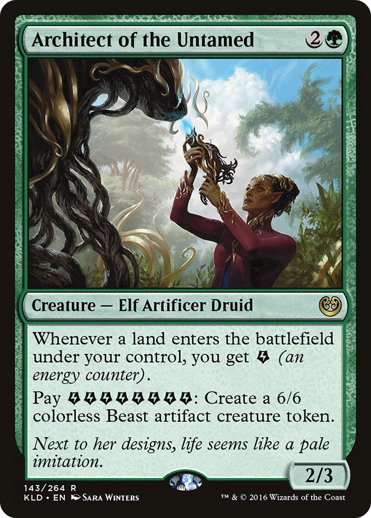 {R} Architect of the Untamed [Kaladesh][KLD 143]