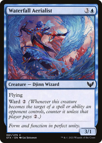 {C} Waterfall Aerialist [Strixhaven: School of Mages][STX 061]