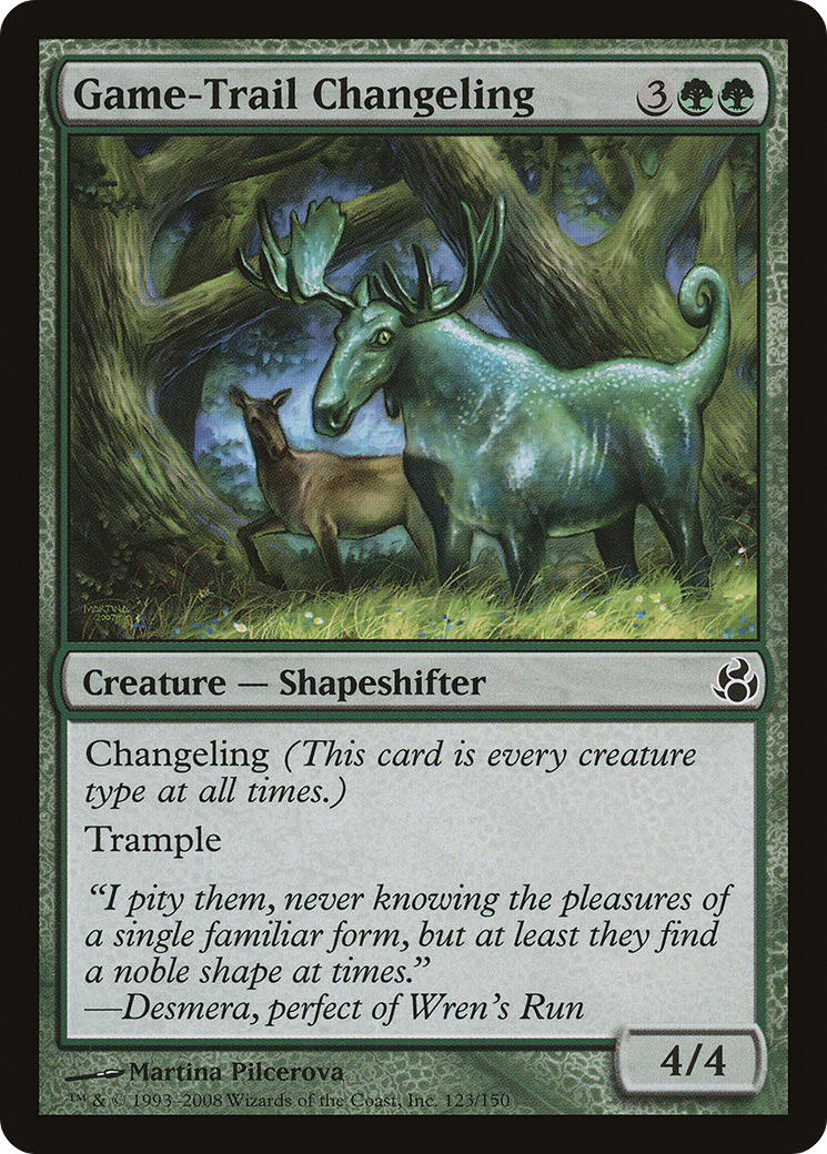 {C} Game-Trail Changeling [Morningtide][MOR 123]