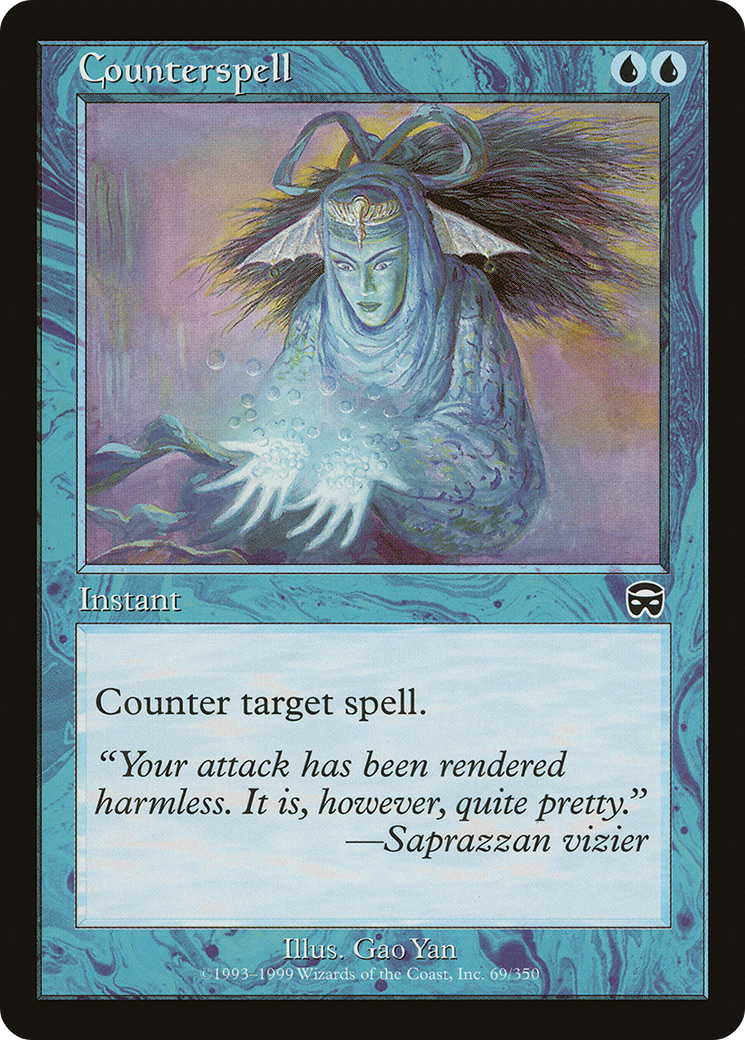 {C} Counterspell [Mercadian Masques][MMQ 069]