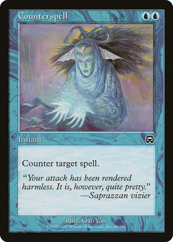 {C} Counterspell [Mercadian Masques][MMQ 069]