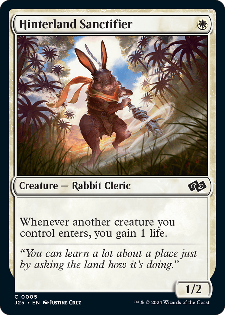 {C} Hinterland Sanctifier [Foundations Jumpstart][J25 005]