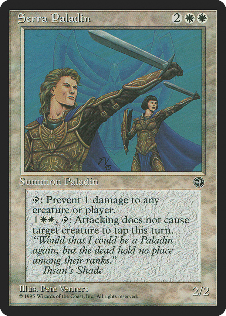 {C} Serra Paladin [Homelands][HML 017]