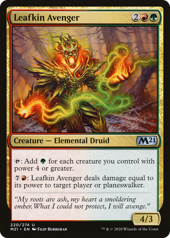{C} Leafkin Avenger [Core Set 2021][M21 220]