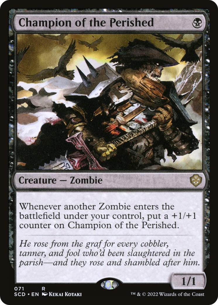 {R} Champion of the Perished [Starter Commander Decks][SCD 071]
