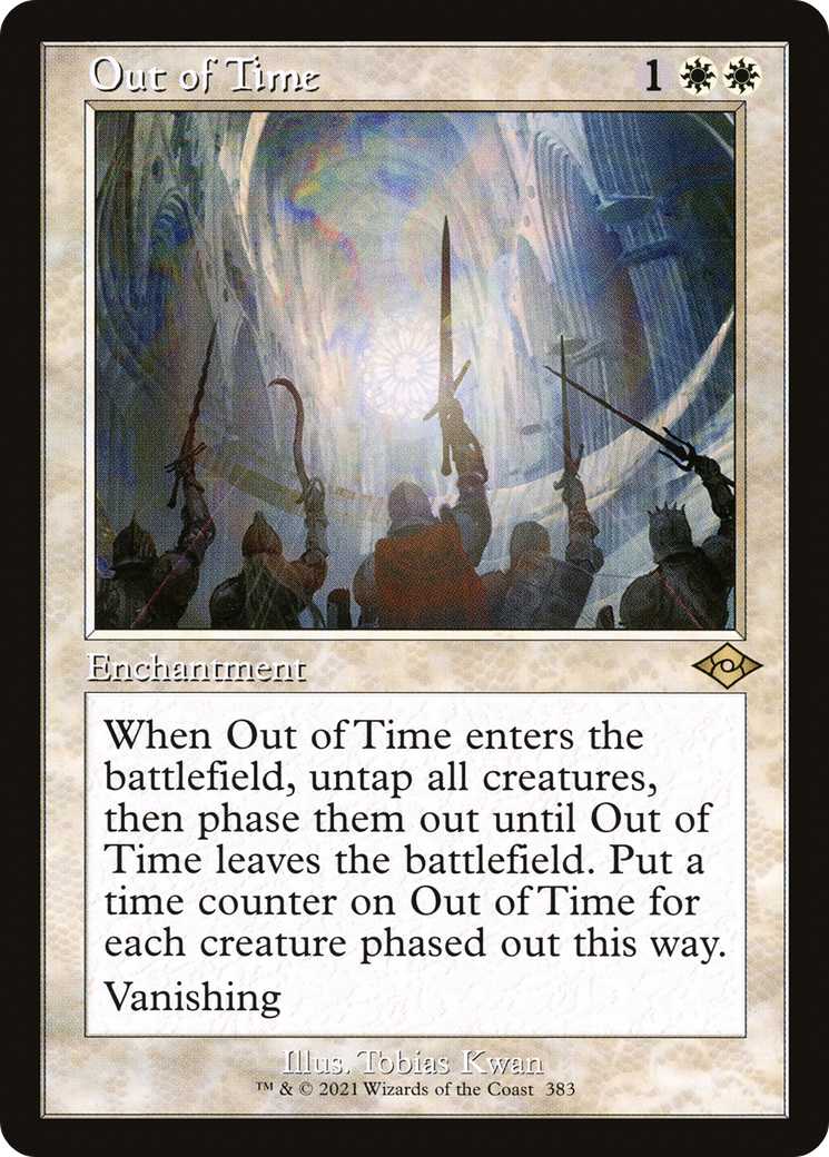 {R} Out of Time (Retro Frame) (Foil) [Modern Horizons 2] [MH2 383]
