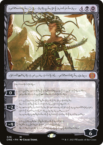 {R} Vraska, Betrayal's Sting (Phyrexianized) [Phyrexia: All Will Be One][ONE 326]
