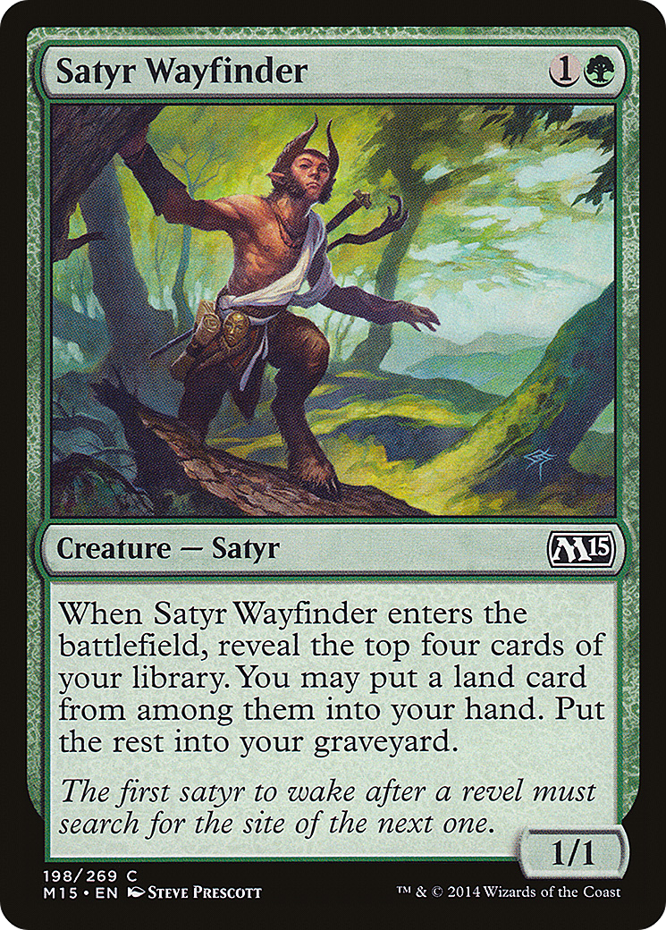 {C} Satyr Wayfinder [Magic 2015][M15 198] - Misty Mountain Games