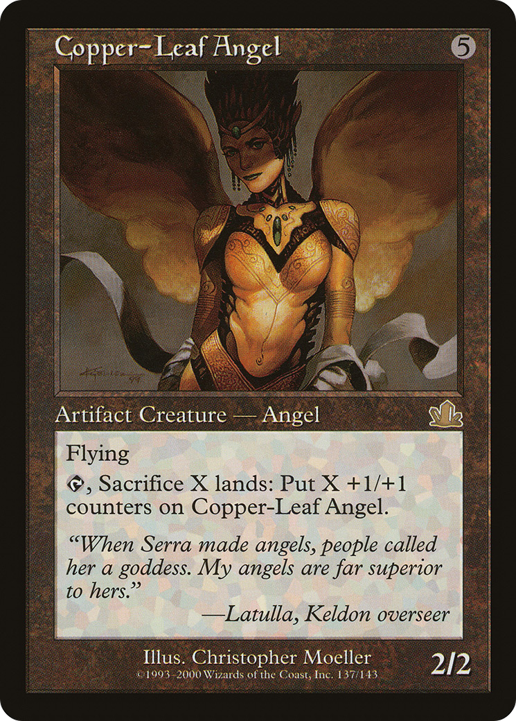 {R} Copper-Leaf Angel [Prophecy][PCY 137]