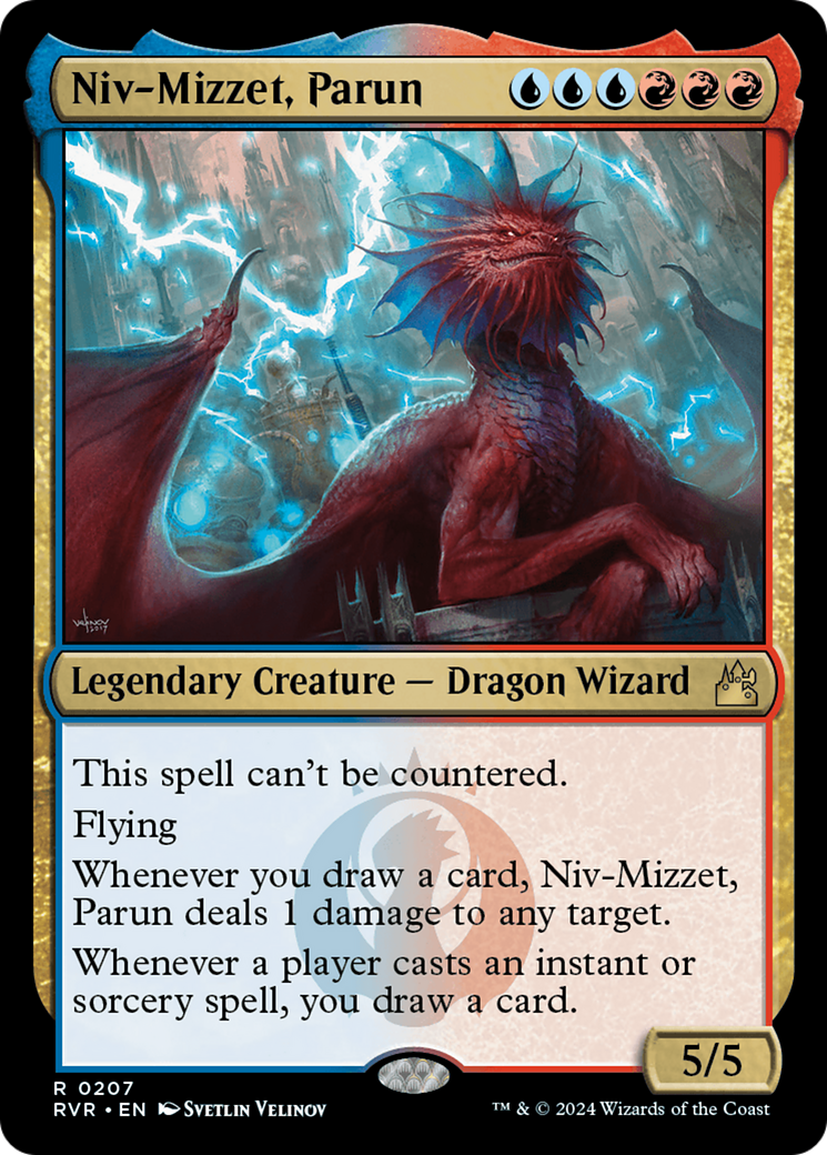 {R} Niv-Mizzet, Parun [Ravnica Remastered][RVR 207]