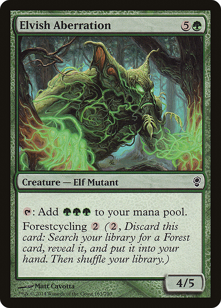 {C} Elvish Aberration [Conspiracy][CNS 163]