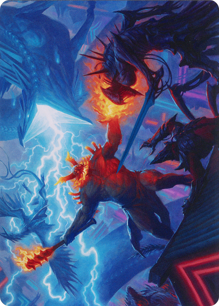 {A} Hidetsugu and Kairi Art Card [March of the Machine Art Series][AMOM 045]