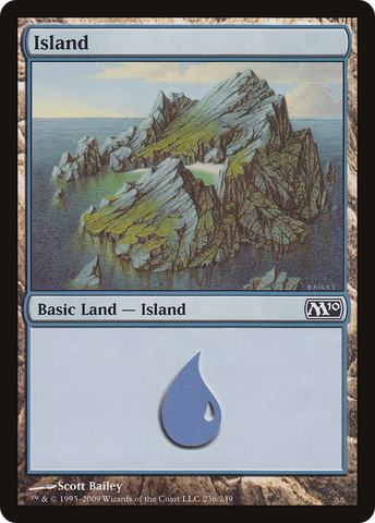 {B}[M10 236] Island (236) [Magic 2010]