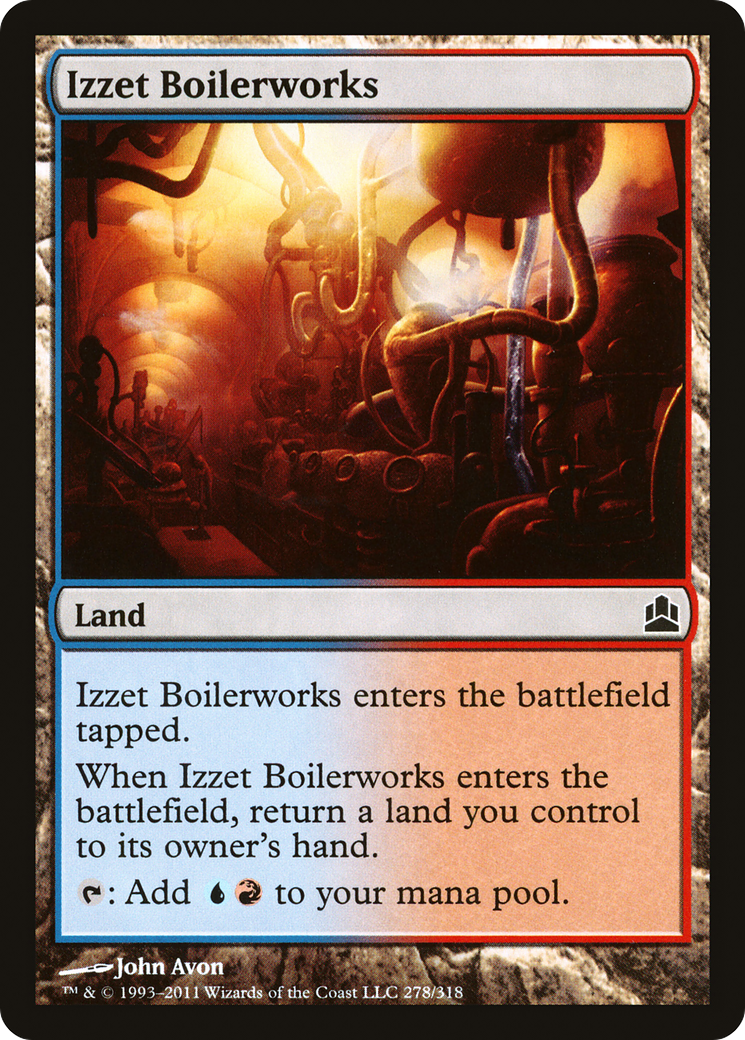 {C} Izzet Boilerworks [Commander 2011][CMD 278]
