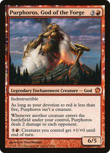 {R} Purphoros, God of the Forge [Theros][THS 135]