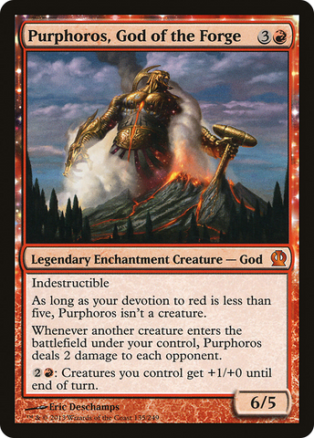 {R} Purphoros, God of the Forge [Theros][THS 135]