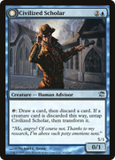 {C} Civilized Scholar // Homicidal Brute [Innistrad][ISD 047]