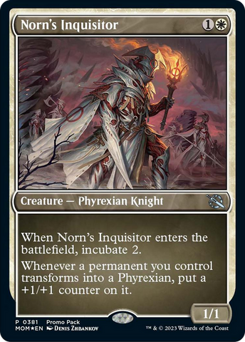 {C} Norn's Inquisitor (Promo Pack) [March of the Machine][PP MOM 381]